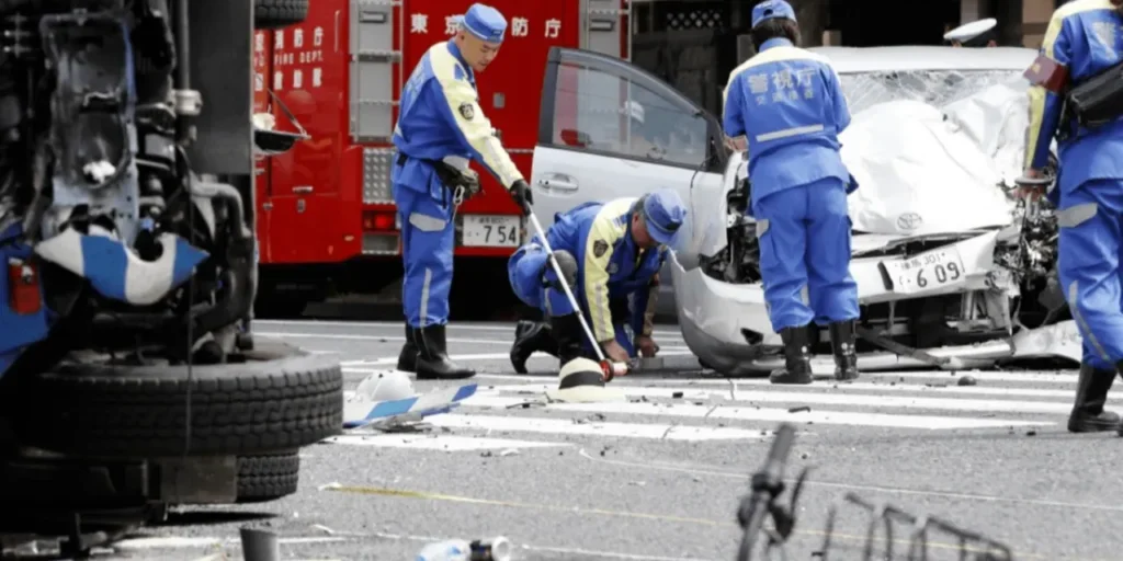 Incidente a Adachi: veicolo colpisce pedoni, una morte e nove feriti