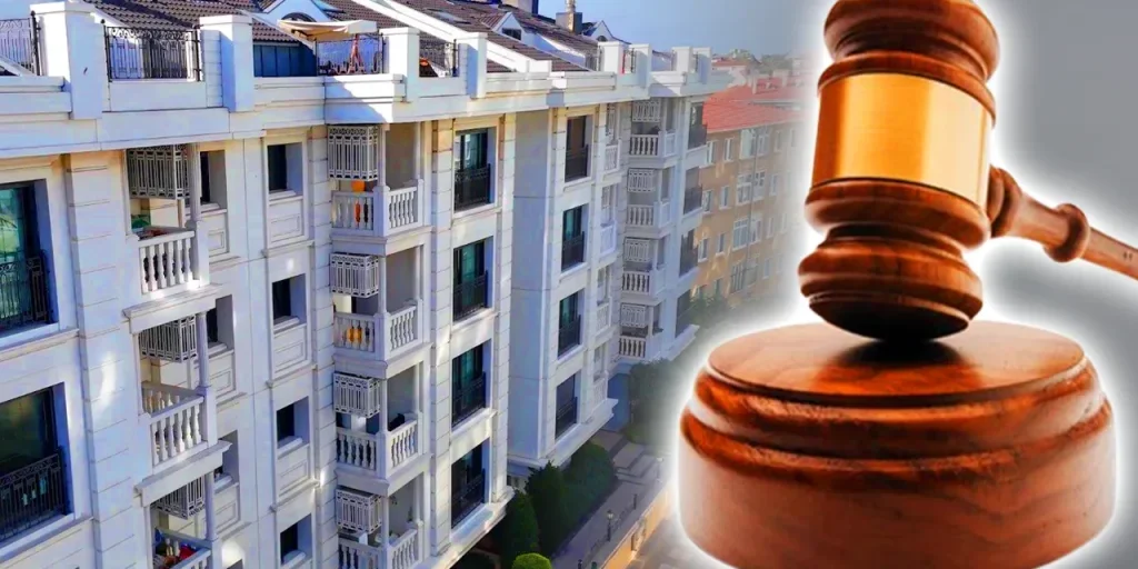 Tribunale di Istanbul valuta casa a 85.000 lira, affitto di 16.000 lira causa disputa