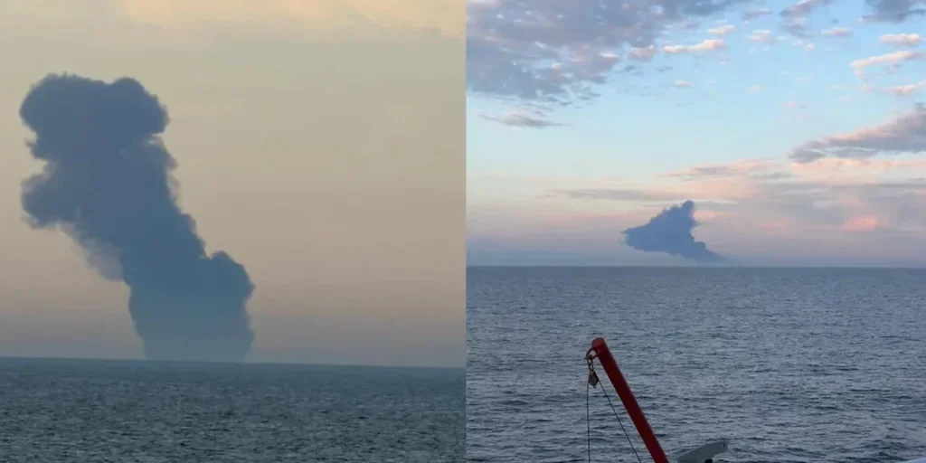 Incendi sui petrolchimici KAIROS e VIRAT nel Mar Nero: possibile attacco con drone e minaccia alla Russia