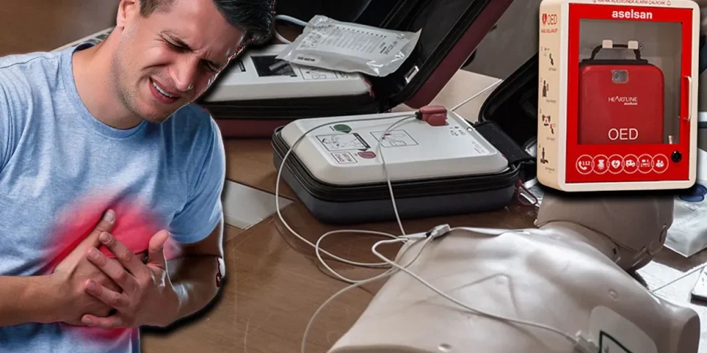 Defibrillatore automatico ASELSAN pronto a salvare vite in luoghi pubblici