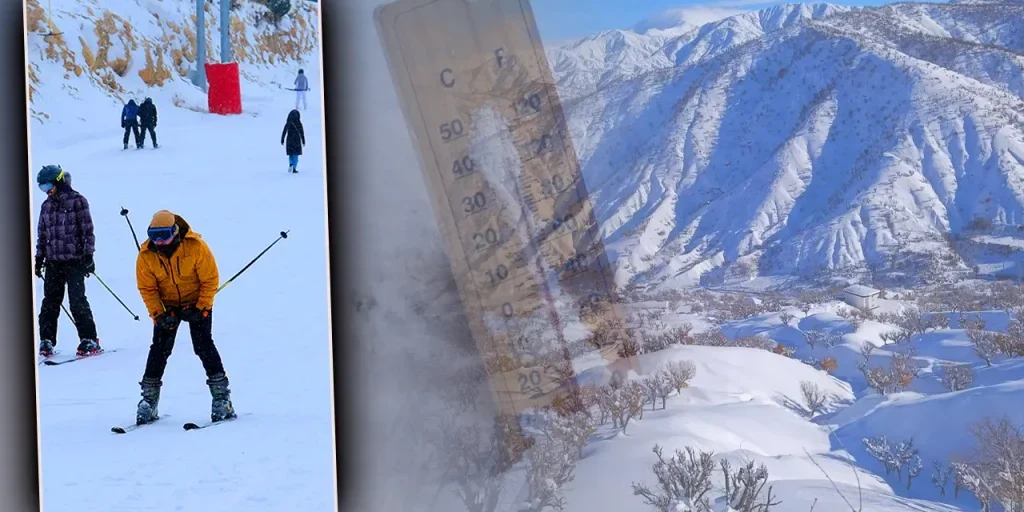 210 centimetri di neve al centro sciistico Kartalkaya: dati del Dipartimento Meteorologico