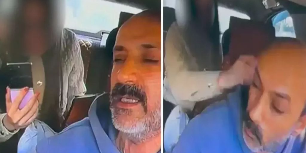 Donna aggredisce tassista con telefono cellulare a Istanbul dopo discussione su percorso e prezzo