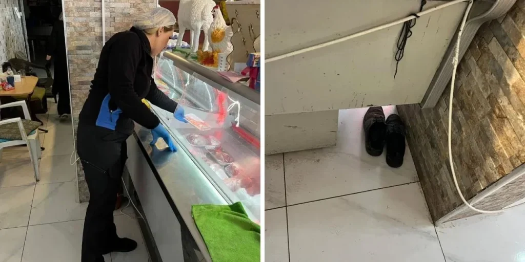 Ispezione a sorpresa in una macelleria: le autorità scoprono condizioni igieniche inadeguate e applicano sanzioni