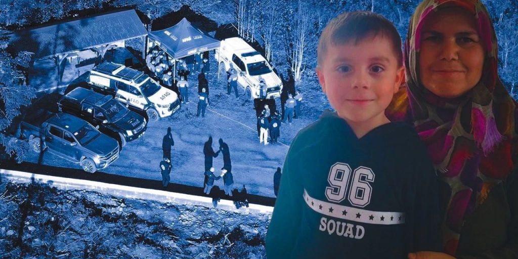 Tragedia a Kastamonu: il corpo di un bambino di 5 anni trovato morto, la madre ancora dispersa