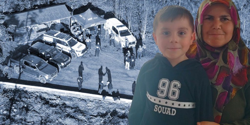 Ricerca disperata a Kastamonu: la scomparsa di Huriye e suo figlio di 5 anni dopo 7 giorni di silenzio