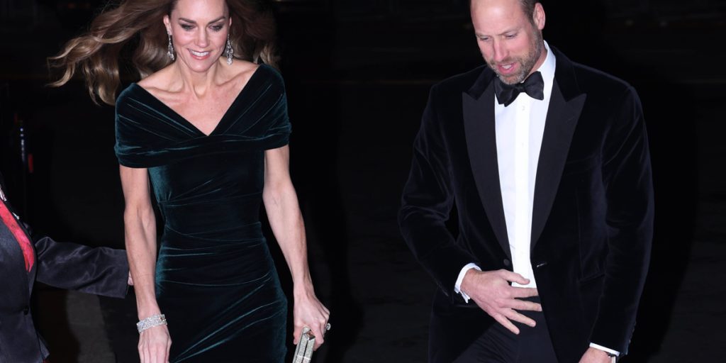 Kate Middleton e Principe William: la loro prima apparizione sul tappeto rosso