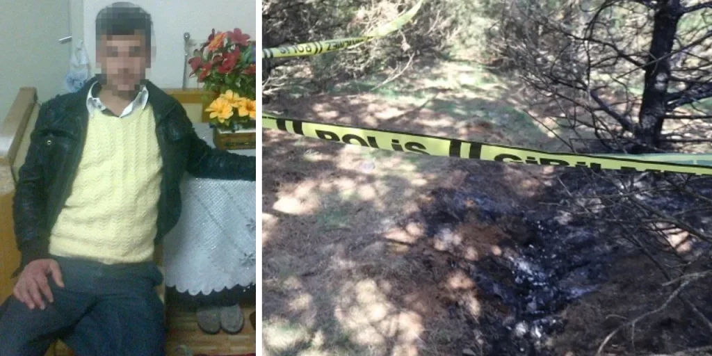 Crimine violento a Eskişehir: avvelenamento e incendio del corpo di Deniz Oktay
