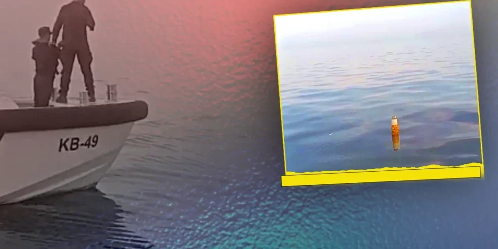 Motore di razzo trovato al largo di Hopa, Artvin: le autorità indagano