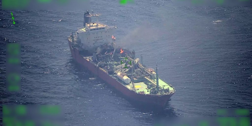 Esplosione nel Golfo di Aden: tanker colpito, dettagli su un precedente fermo a Istanbul