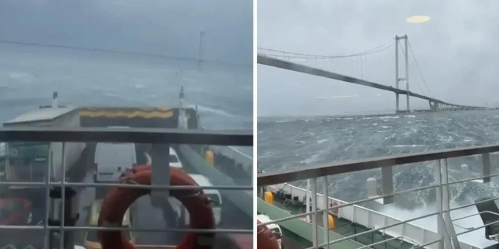 Traghetto con veicoli in pericolo: tempesta nel Mar di Marmara mette in difficoltà passeggeri e navi