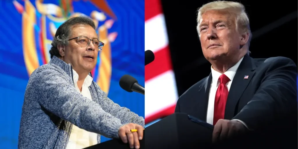 Trump accusa Petro di traffico di droga; Petro risponde con fermezza