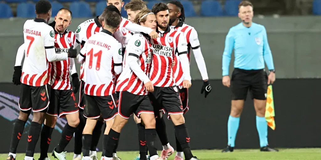 Samsunspor pareggia 2-2 con Breidablik e riceve pagamento UEFA