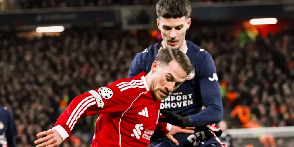 Liverpool perde 4-1 al PSV Eindhoven nella Champions League, terza sconfitta consecutiva