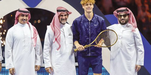 سينر يحتفظ بلقبه بطلاً  لـ«2025 Six Kings Slam»