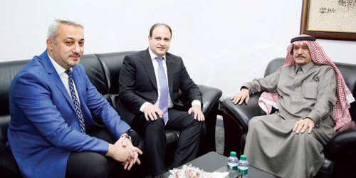 Ambasciatore austriaco dell'Azerbaigian visita il quotidiano Al‑Jazirah