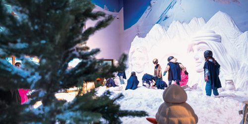 Korshufil a Boulevard World: un parco di neve che ricrea le stazioni sciistiche per famiglie e professionisti