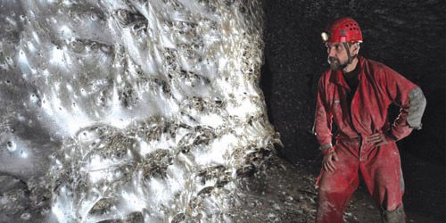 Scoperta di una rete di ragni di oltre 100 metri quadrati nella grotta di Frumoner