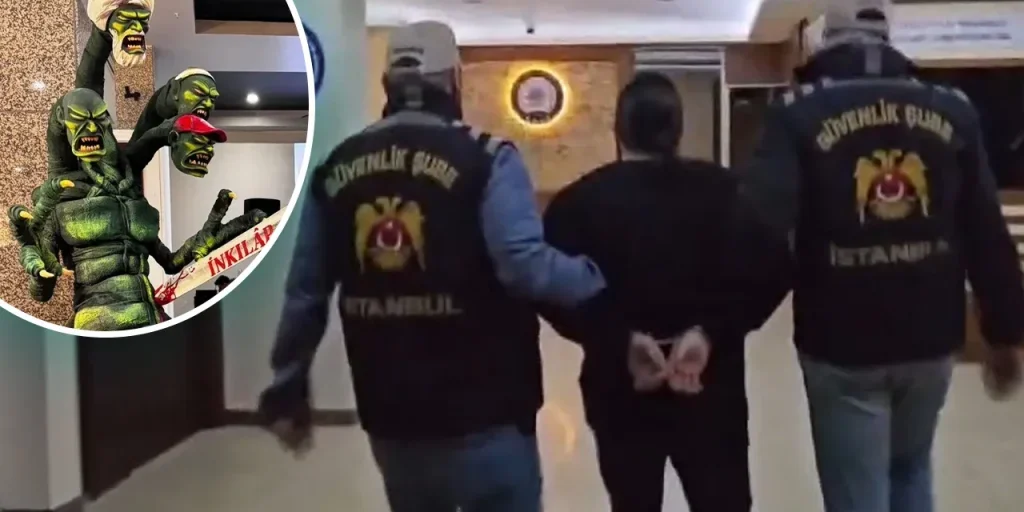 Polizia di Istanbul apre indagine su scultura al Lütfü Kırdar Congress Center: due persone arrestate
