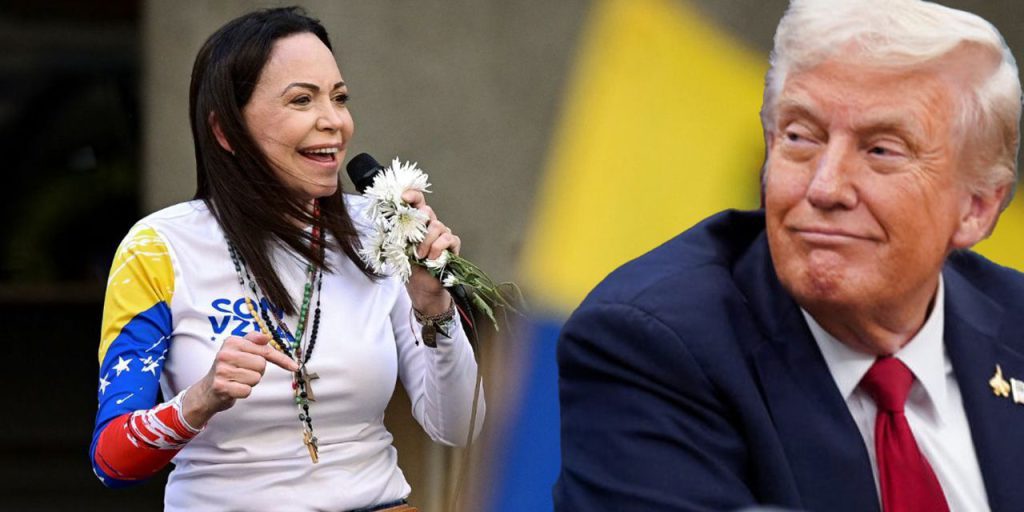 Machado, Nobel Barış Ödülünü Trump'a ithaf etti