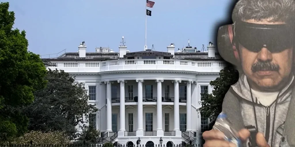 Proteste a Washington contro l'intervento statunitense dopo la rapina di Maduro