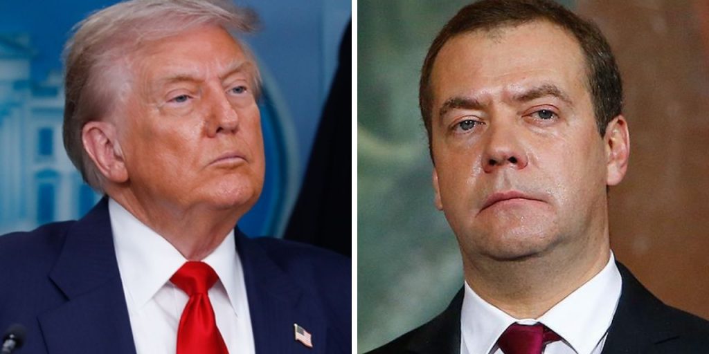 Medvedev accusa Trump di aver scatenato una guerra totale con la Russia