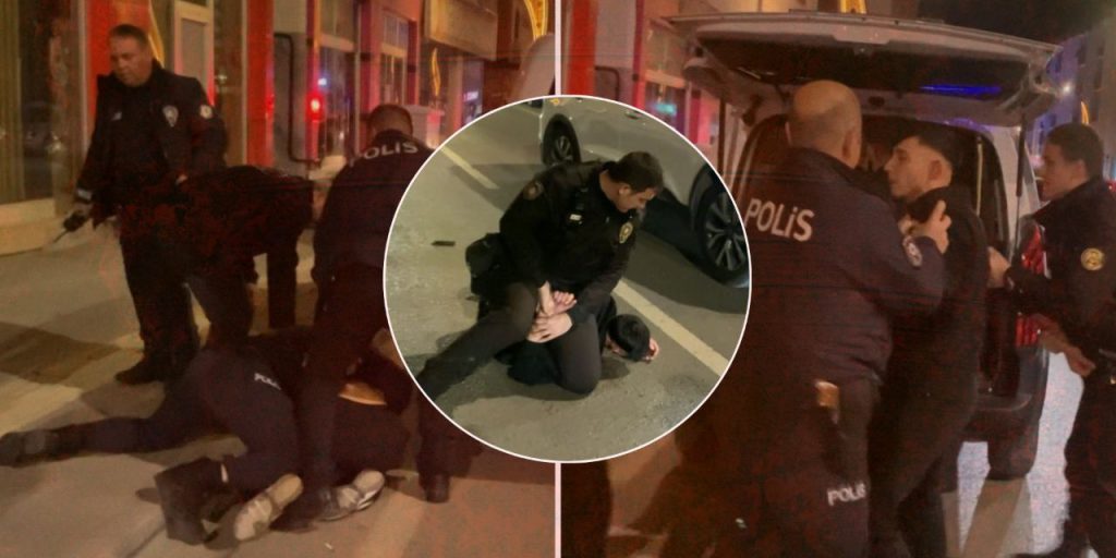 Conflitto a Aksaray: violenza e resistenza alla polizia dopo un'aggressione in un negozio 

Approfondimento
L'incidente è avvenuto quando un uomo ha accusato il proprietario del negozio di aver insultato sua moglie, portando a una violenta reazione. La situazione è degenerata con l'arrivo della polizia e l'intervento dei giornalisti, che sono stati aggrediti mentre cercavano di documentare gli eventi.

Possibili Conseguenze
Le conseguenze di questo incidente potrebbero essere gravi, sia per gli individui coinvolti che per la comunità locale. La violenza e la resistenza alla polizia possono portare a ulteriori problemi di ordine pubblico e mettere a rischio la sicurezza dei cittadini.

Opinione
È fondamentale che le autorità prendano misure efficaci per prevenire simili incidenti e garantire la sicurezza dei cittadini. La violenza e l'aggressione non possono essere tollerate e devono essere affrontate con fermezza.

Analisi Critica dei Fatti
L'incidente di Aksaray solleva questioni importanti sulla sicurezza pubblica e sulla gestione dei conflitti. È essenziale analizzare le cause profonde di tali eventi e implementare strategie per prevenirli e risolverli in modo pacifico.

Relazioni con altri fatti
Questo incidente può essere collegato ad altri eventi di violenza e disordini pubblici verificatisi nella regione. È importante esaminare le connessioni tra questi eventi e identificare le tendenze e le cause sottostanti per sviluppare soluzioni efficaci.

Contesto storico
L'incidente di Aksaray si inserisce in un contesto più ampio di tensioni sociali e problemi di ordine pubblico nella regione. È importante considerare la storia e le dinamiche locali per comprendere appieno le cause e le conseguenze di questo evento.

Fonti
Questo articolo si basa su informazioni fornite da Haberler.com. Per ulteriori informazioni, si prega di visitare il sito web della fonte.