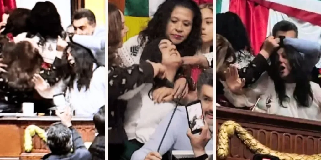 Messico: scontro violento tra membri del consiglio comunale di Città del Messico