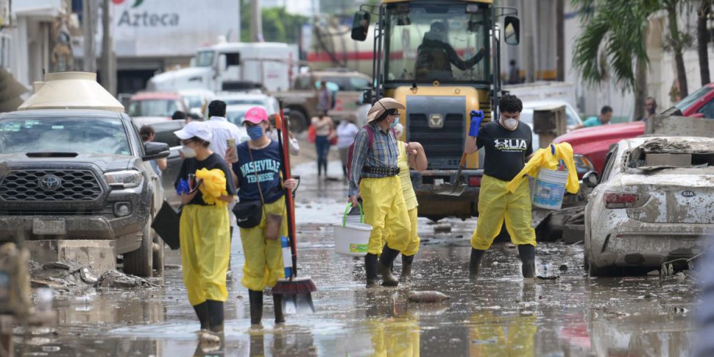 Meksika'yı sel vurdu! Onlarca ölü ve kayıp var