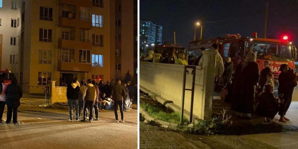 Melikgazi’de herkes pijamalarıyla sokağa döküldü! Bir kanepe herkesi ayağa kaldırdı