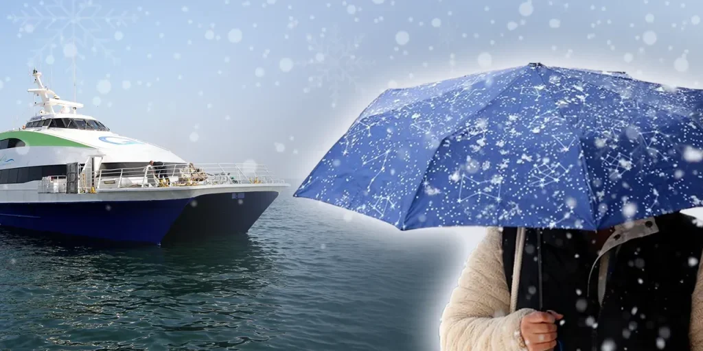Allerta neve a Bursa: due traghetti annullati il 1 gennaio 2026