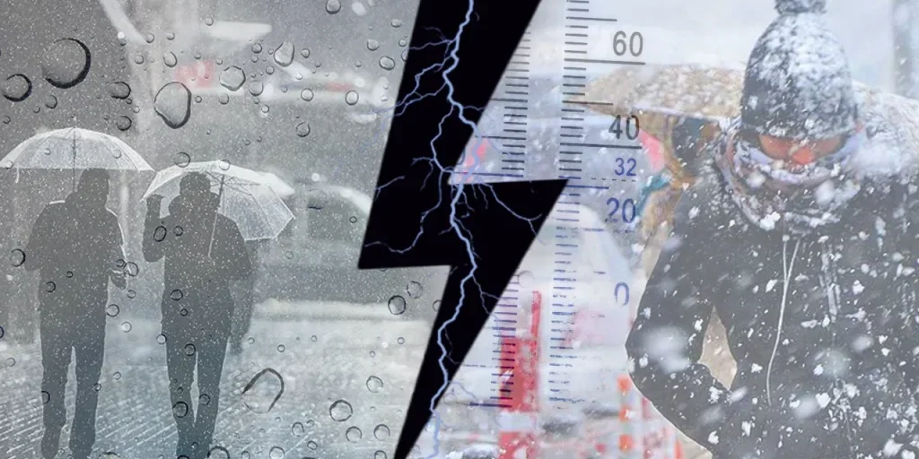 Previsioni meteo in Turchia: 16 province con pioggia intensa, 5 con neve