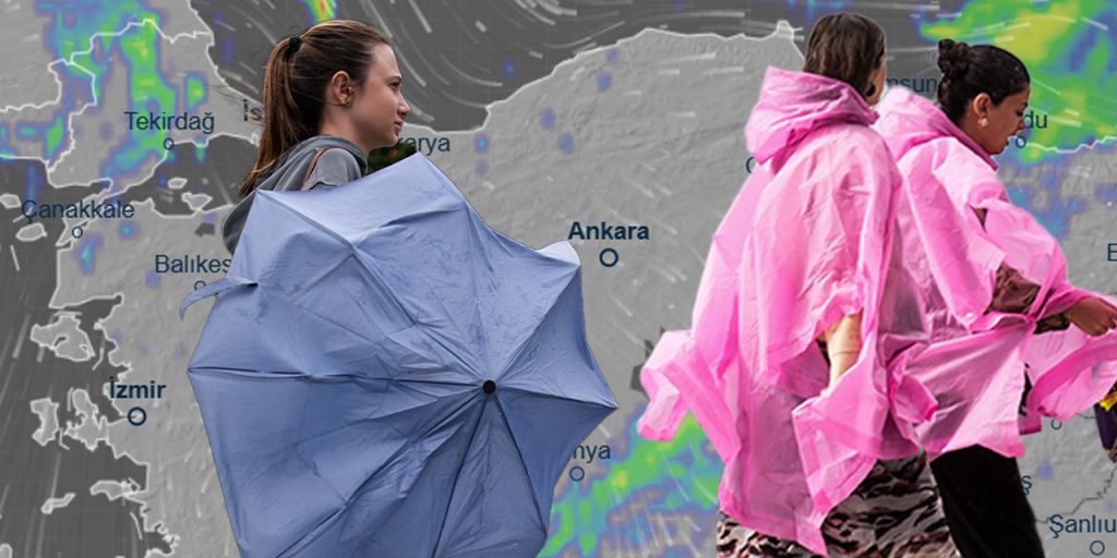 Meteoroloji tahminlerini güncelledi: 6 il sarı koda geçti, sıcaklık 10 derece birden düşüyor