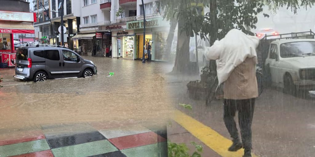 Meteoroloji uyarmıştı! Sağanak yağış birçok kenti vurdu