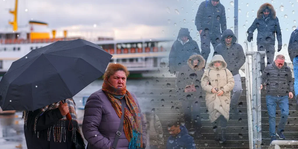 Frente freddo in corso: copertura totale, neve in 10 province e vento nelle regioni mediterranee