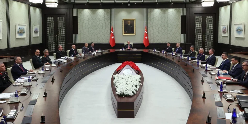 Consiglio Nazionale della Sicurezza si riunisce per discutere l'ultima fase del progetto “Turchia senza terrorismo”