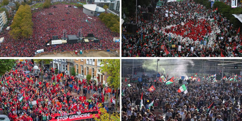 Milyonlarca vicdan sahibi insan Gazze için sokakta! Dünyanın dört bir yanında ortak mesaj