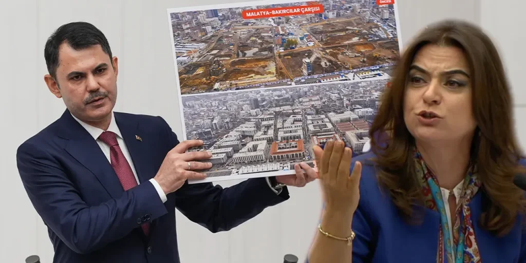 DEM risponde alla metafora di Koçyiğit: il ministro Kurum definisce il ruolo di capo cantiere sismico un onore