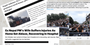 Nepal la rivoluzione della Generazione Z contro la corruzione e la disinformazione