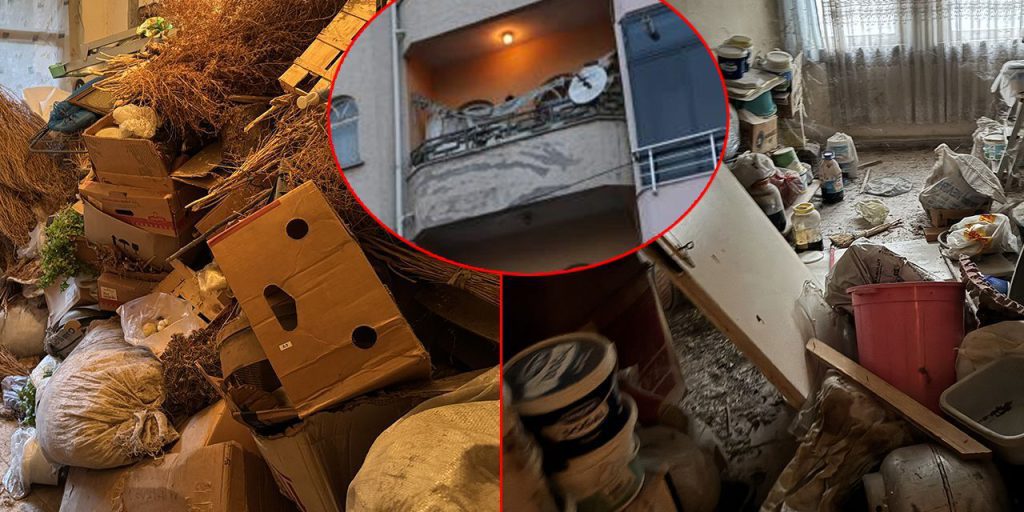 Nevşehir'de dehşet evi! Annesinin öldüğünü fark etmedi, cesedin üzerine çöp yığdı