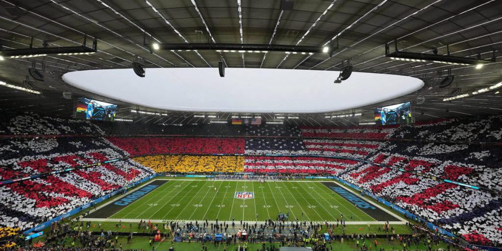 NFL conferma la partecipazione dei tifosi tedeschi alle partite di football americano.