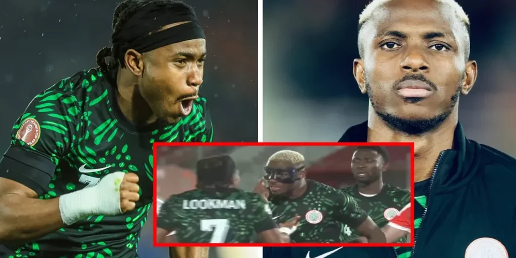 Osimhen interrompe la partita Nigeria-Mozambico dopo scontro con Lookman
