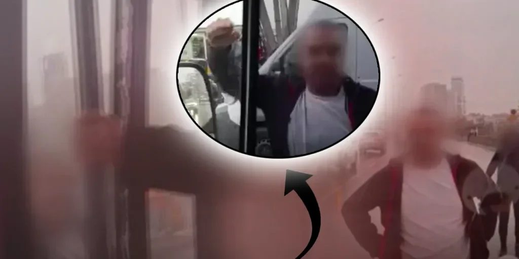 Conflitto tra automobilista e autista di minibus a Esenyurt: violenza e danni al veicolo