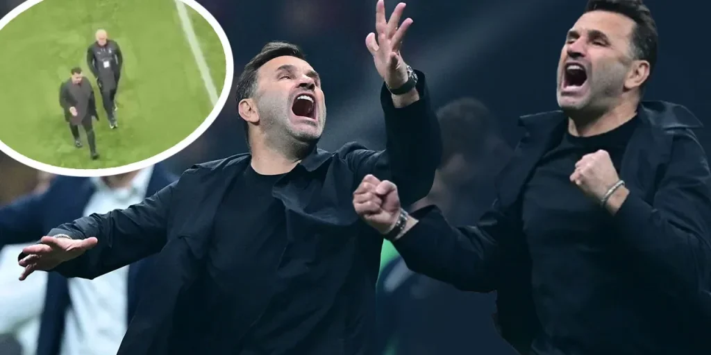 Okan Buruk protesta contro le decisioni arbitrali nella sconfitta 1‑0 del Galatasaray contro Union Saint‑Gilloise