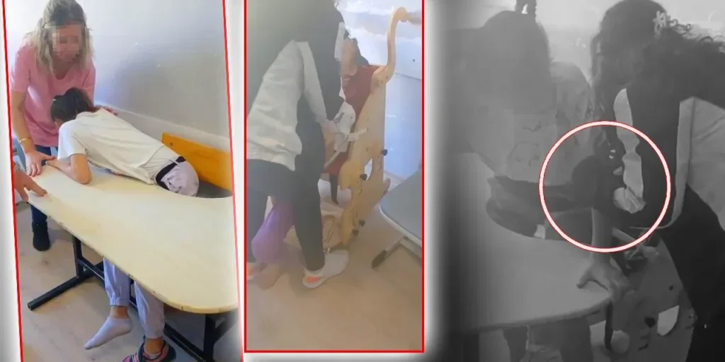 Scandalo in una scuola di Bursa: studenti autistici legati alle file delle lezioni