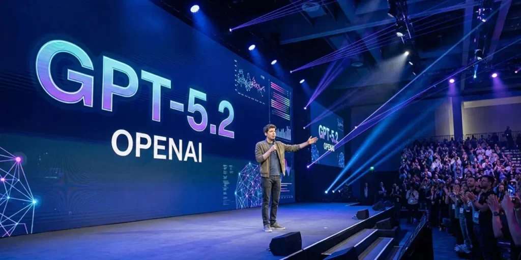 OpenAI lancia GPT‑5.2 in risposta al nuovo modello Gemini 3 di Google