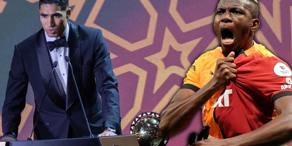 Achraf Hakimi premiato come miglior calciatore africano dell’anno