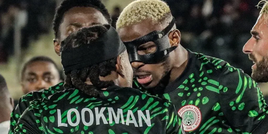Nigeria vince 4‑0 sul Mozambico, disputa tra Osimhen e Lookman