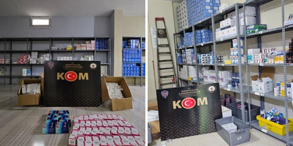 Osmaniye'de sahte ilaç çetesine operasyon: Piyasa değeri 2,5 milyon