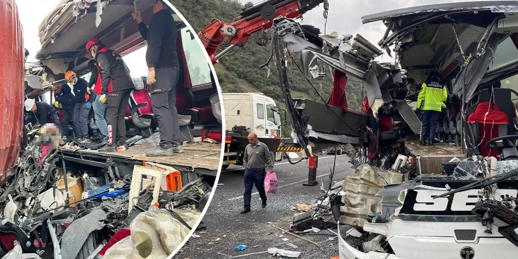 Incidente stradale a Bahçe, Osmaniye: autobus colpisce camion, 7 morti e 11 feriti
