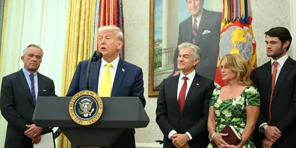 Mehmet Öz nota annoiamento del presidente Trump durante presentazione nell'Ovale; funzionari chiedono riduzione durata discorsi